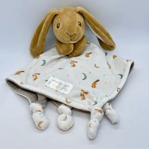 Guess How Much I Love You Bunny Lovey Baby Security Blanket Knotted Corners 2018